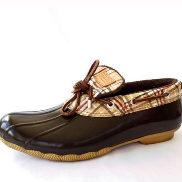 short sperry duck boots